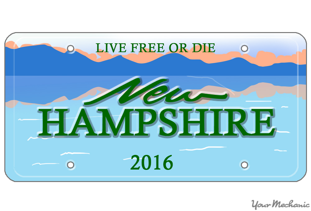 How to Buy a Personalized License Plate in New Hampshire YourMechanic Advice